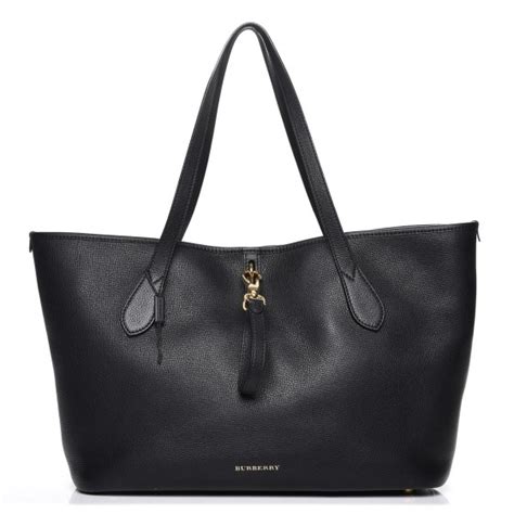 burberry grainy calfskin medium honeybrook tote black year|Women’s Designer Tote Bags .